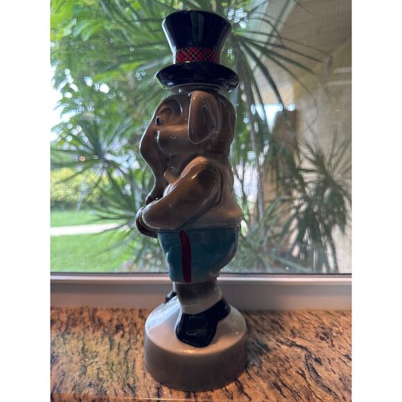 Vintage Jim Beam Republican Elephant Boxing Decanter by Regal China 1964 No Chip - Picture 4 of 8